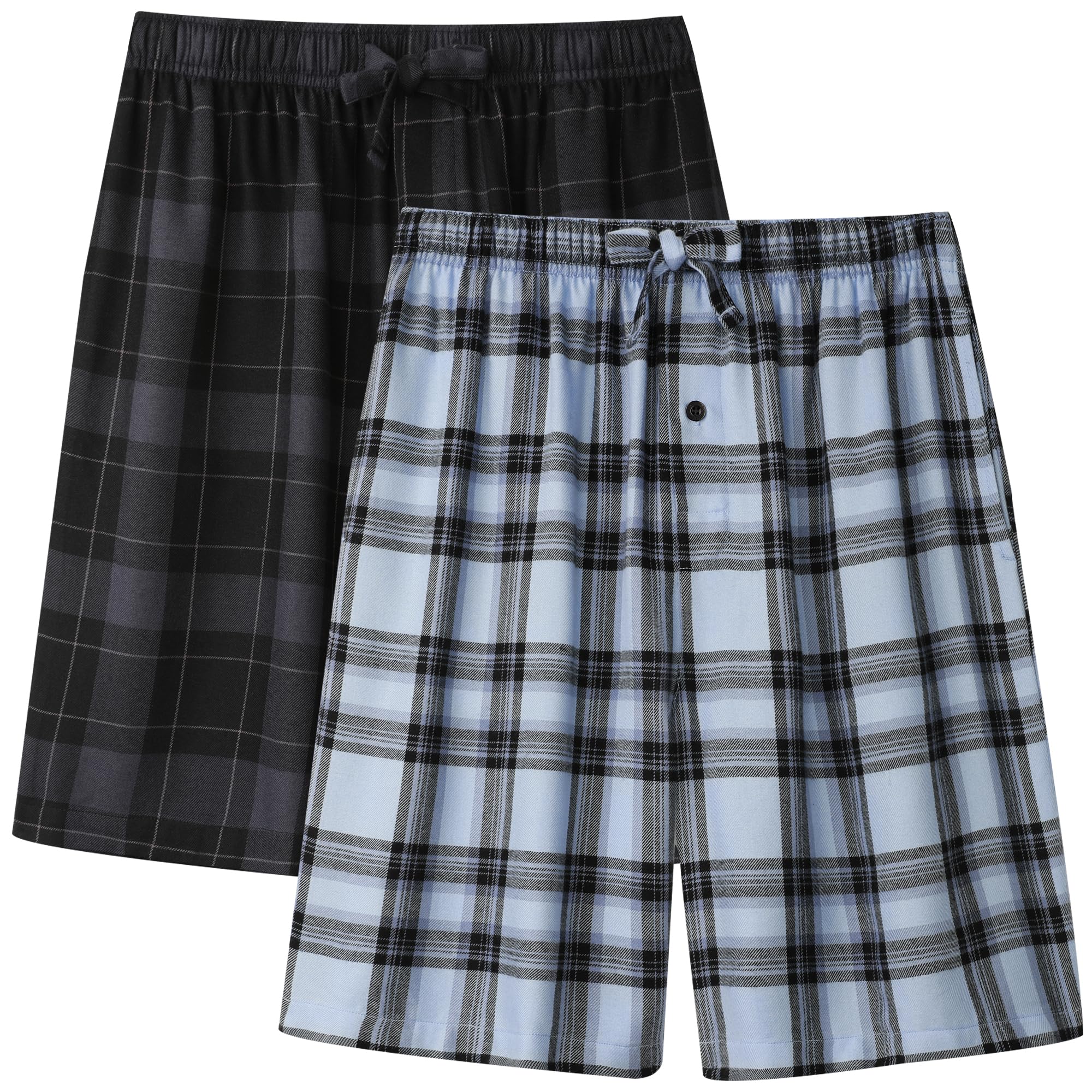 BAMBOO COOL Plaid Pajama Bottoms