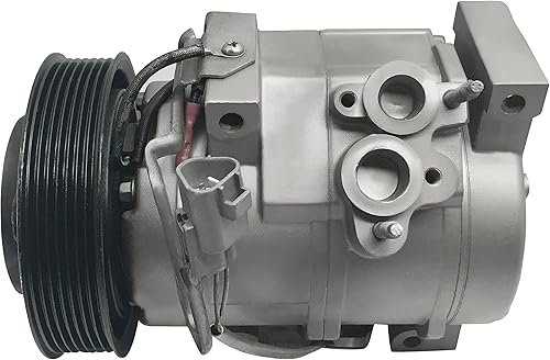 RYC Compresor de aire acondicionado automotriz y embrague de A/C GG388 (se adapta a Toyota Camry 2.4L 2002-2006; Compatible con Toyota Highlander