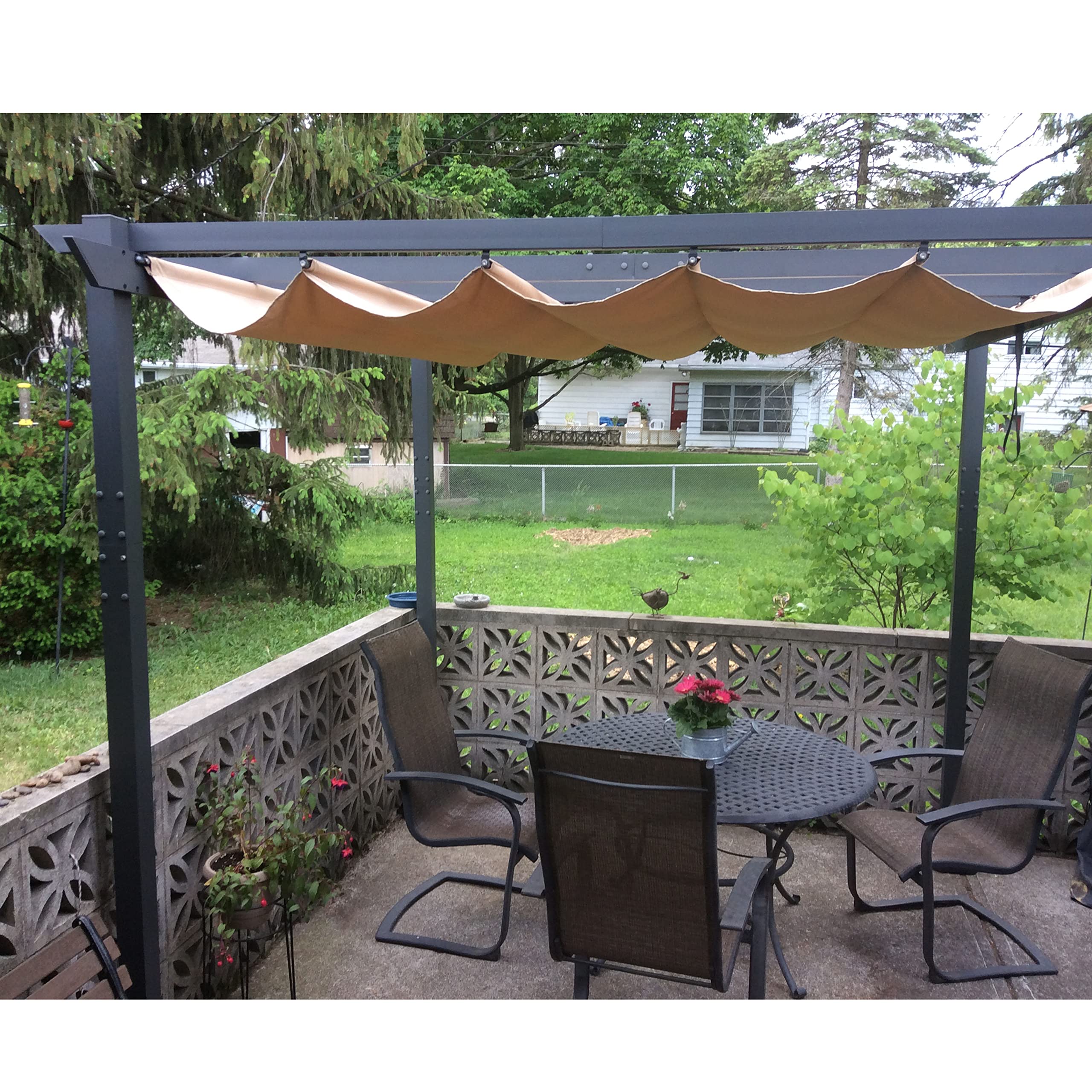 ALEKO Aluminum Outdoor Retractable 
