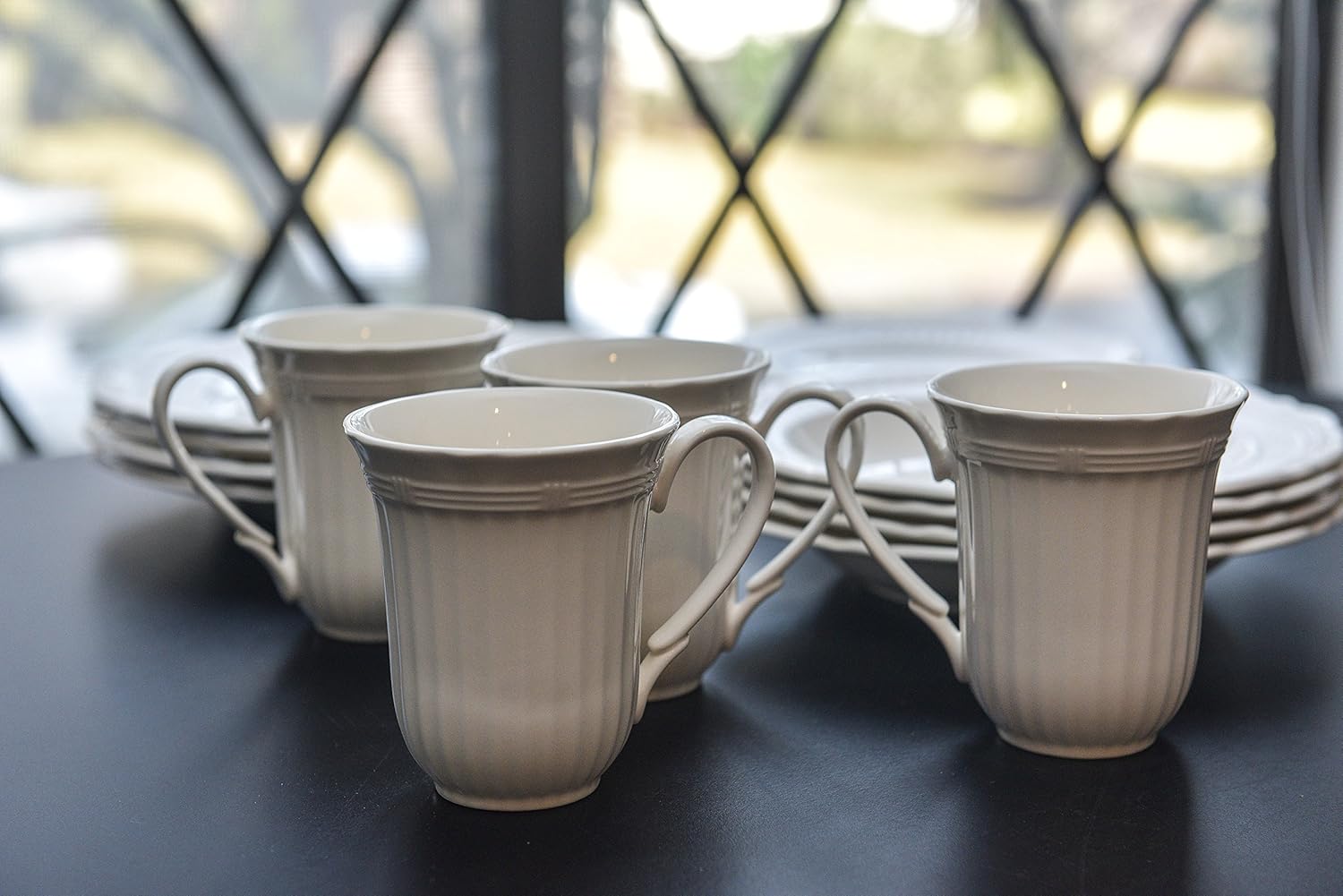 Red Vanilla Tuscan Villa 16-Piece Dinnerware Set