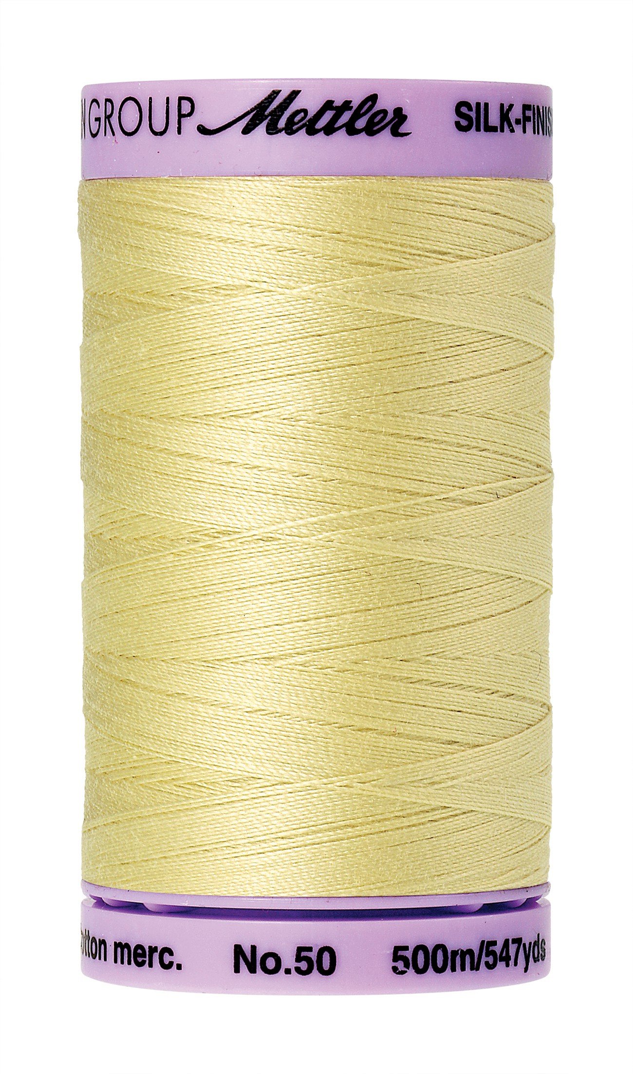 Mettler Citron fil finition soie acrylique multicolore anti casse couture