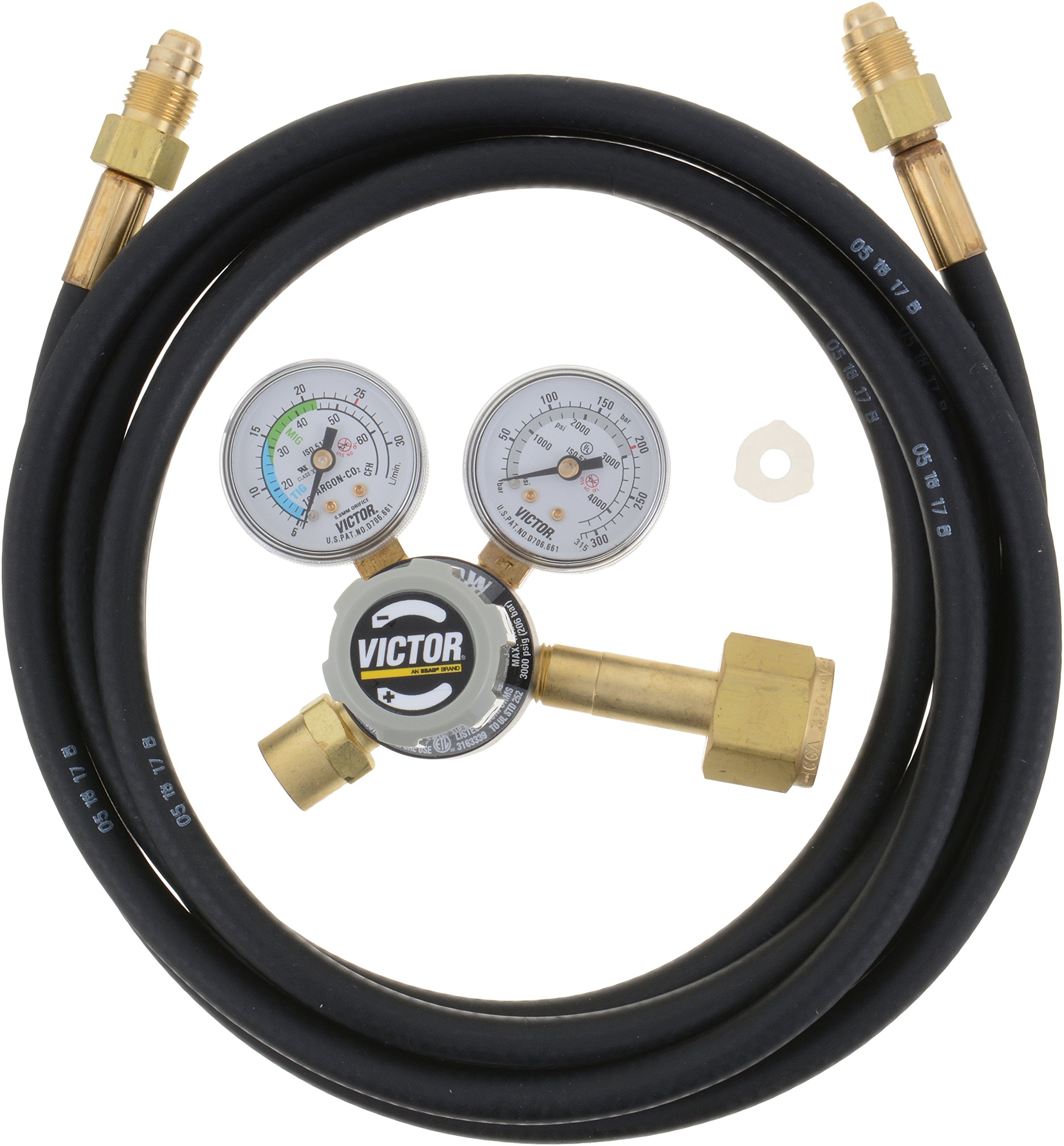 Victor 0781-4237 Model GF150-50-320 Regulator with Hose