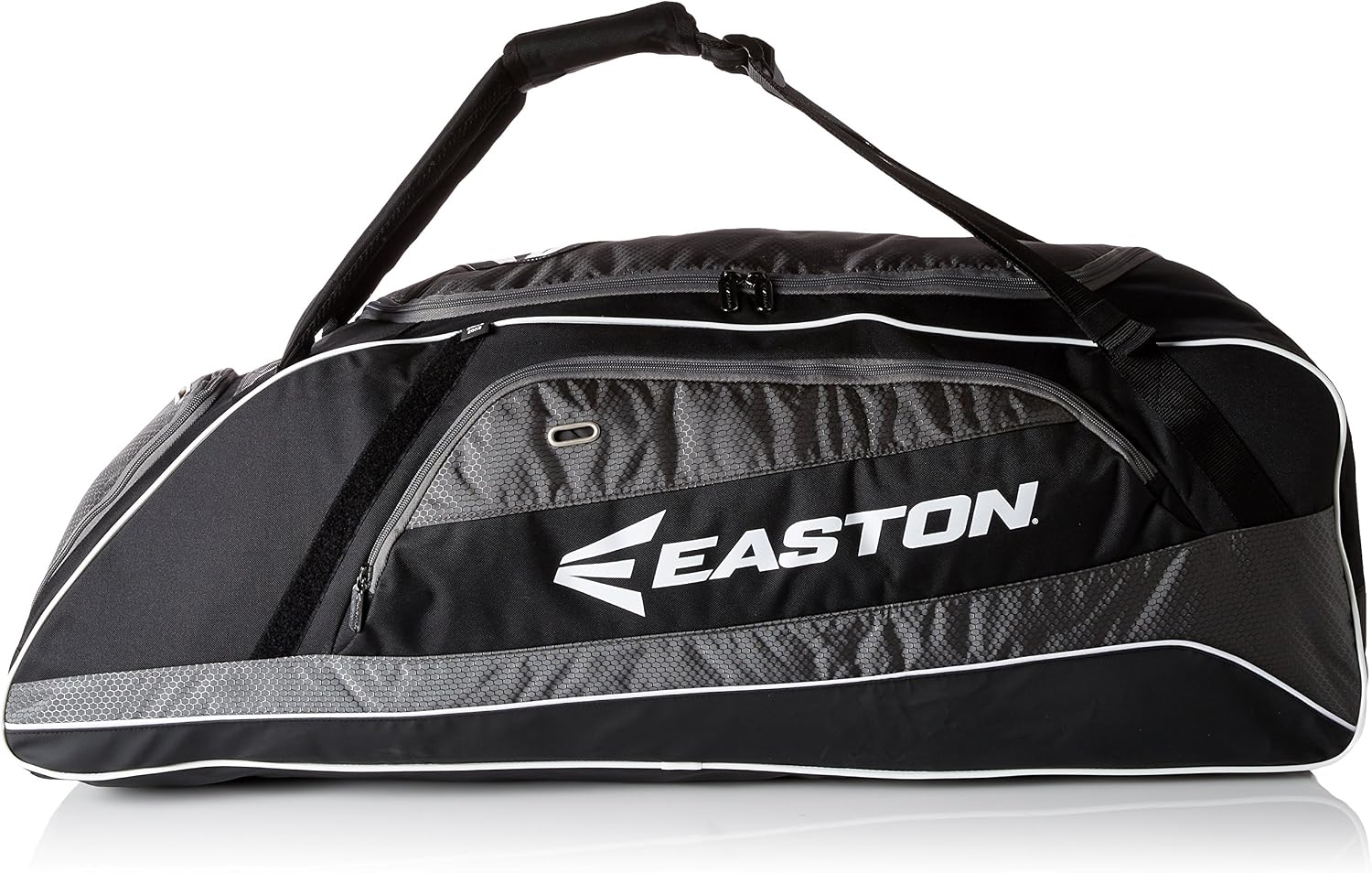 EASTON E500T Bat & Equipment Tote Bag, Baseball Softball, 3 Bat Compartment, Vented Pockets, Side Pocket, Interior Valuables Pocket, Water Bottle Pocket, Backpack Straps, Fence Hook