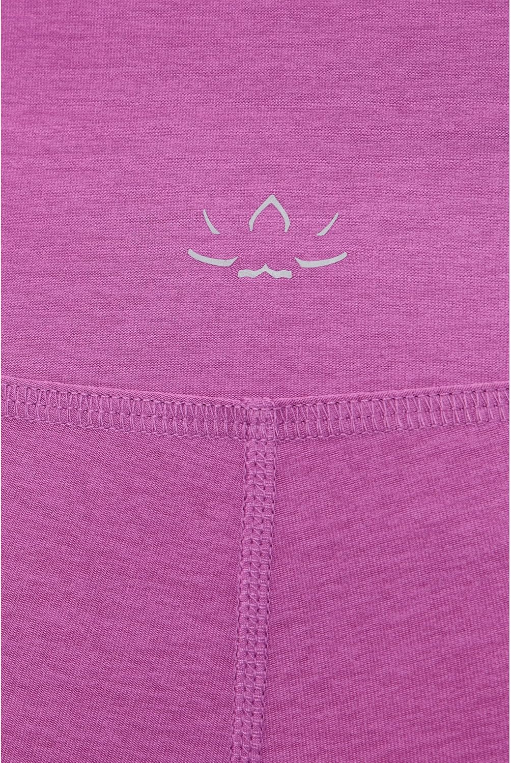 Beyond Yoga Womens Spacedye At Your Leisure High Waisted Midi Leggings Fun Fuchsia Heather XX-Small