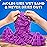 National Geographic 6 Lb. Moon Sand Combo Pack - 2 Lbs. Each of Blue, Purple and Natural Play Sand with Castle Molds - A Fun No Mess Sensory Activity (Amazon Exclusive)