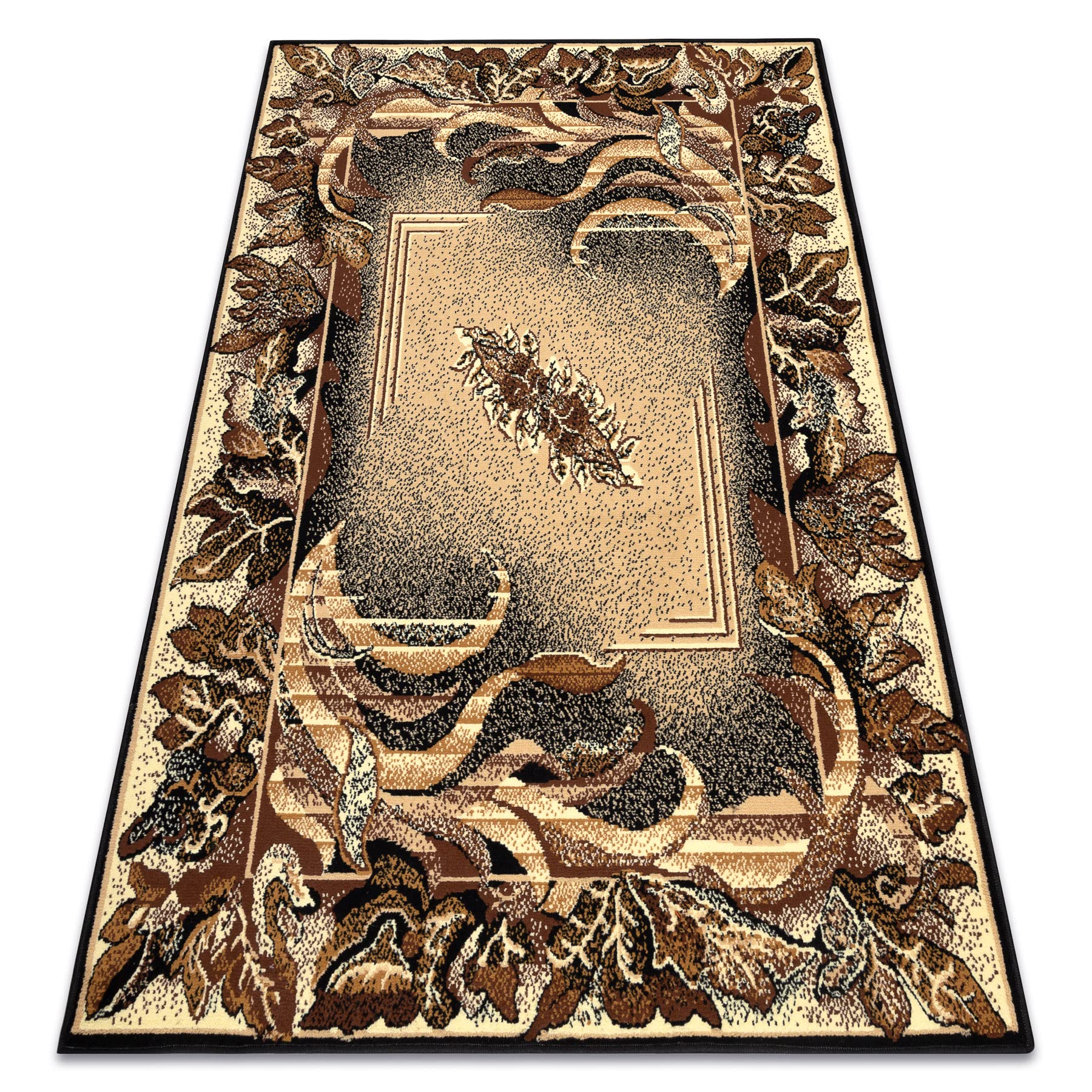 rugsx Tappeto BCF Morad LISC Agawa tappeto classico, per la camera da letto, il soggiorno, la camera da letto, design senza tempo - beige 80x150 cm