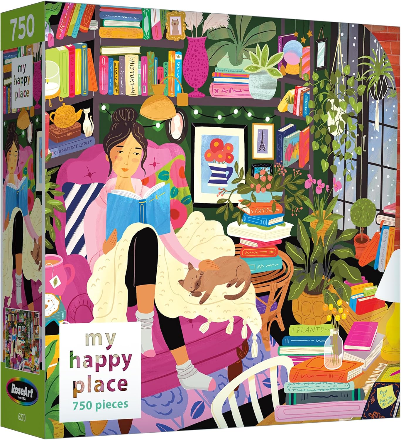 RoseArt - My Happy Place - 750 Piece Jigsaw Puzzle for Adults