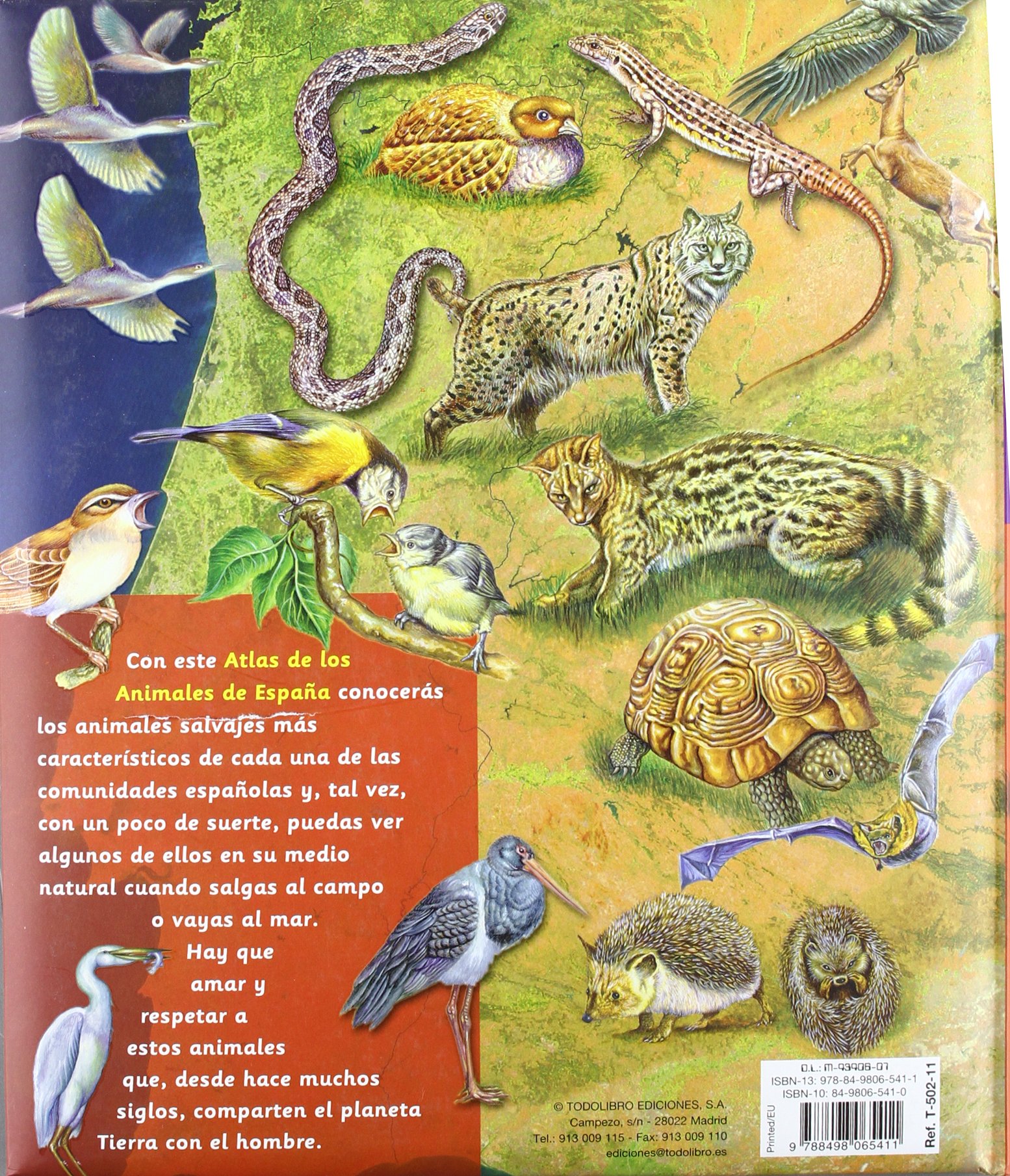 Atlas de animales de España (Cosas de niños)