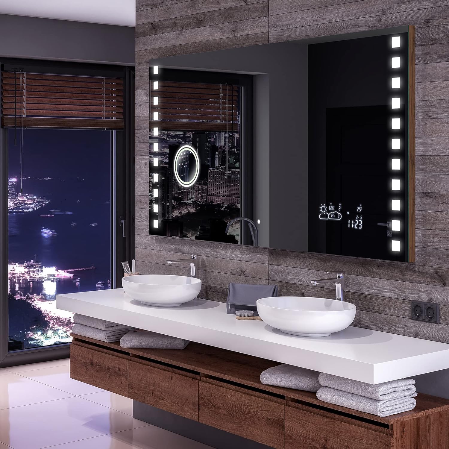 ARTFORMA Bathroom LED Lighted Mirror (59 x 39 inch