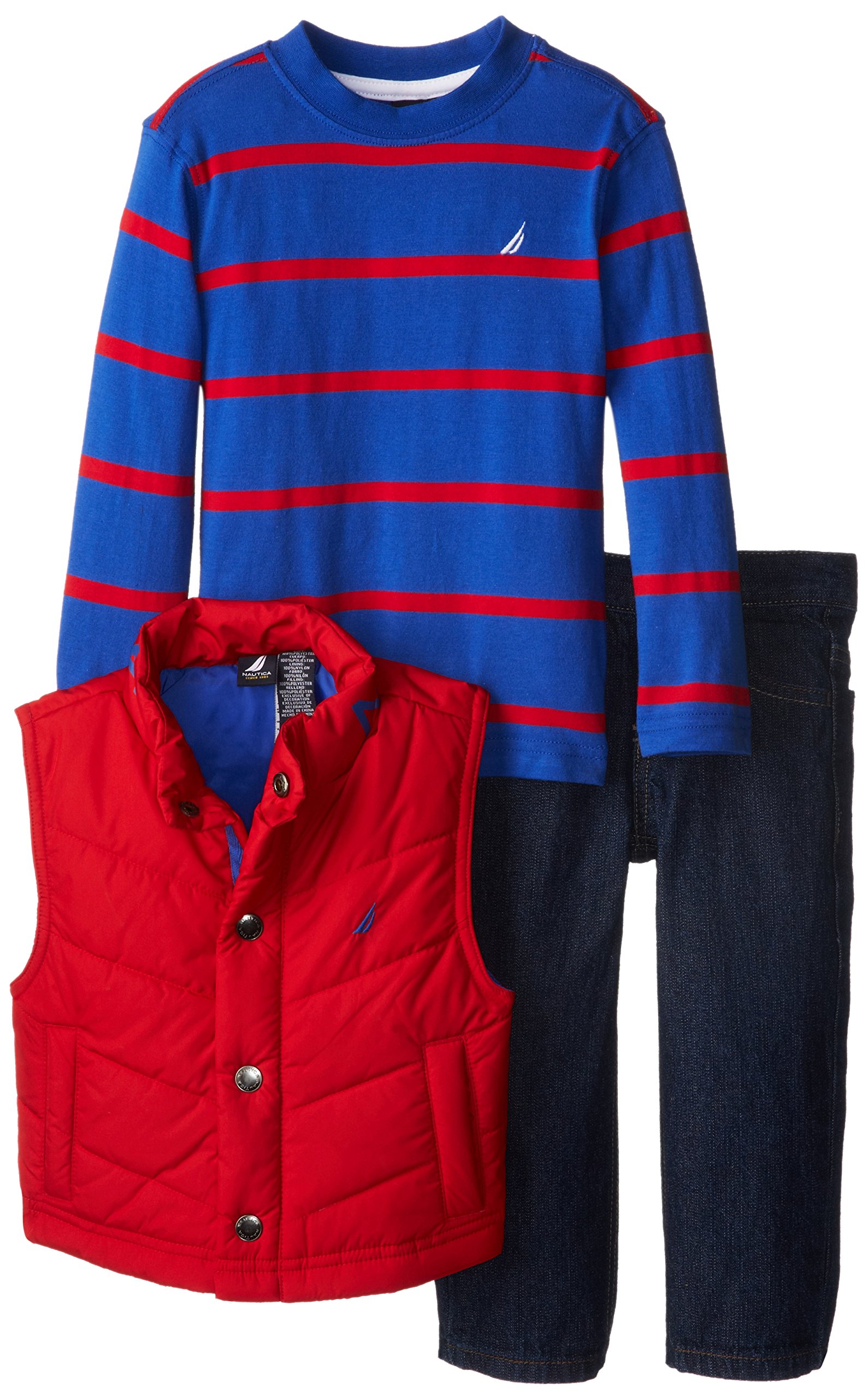 Nautica Boys' Outerwear Three-Piece Set