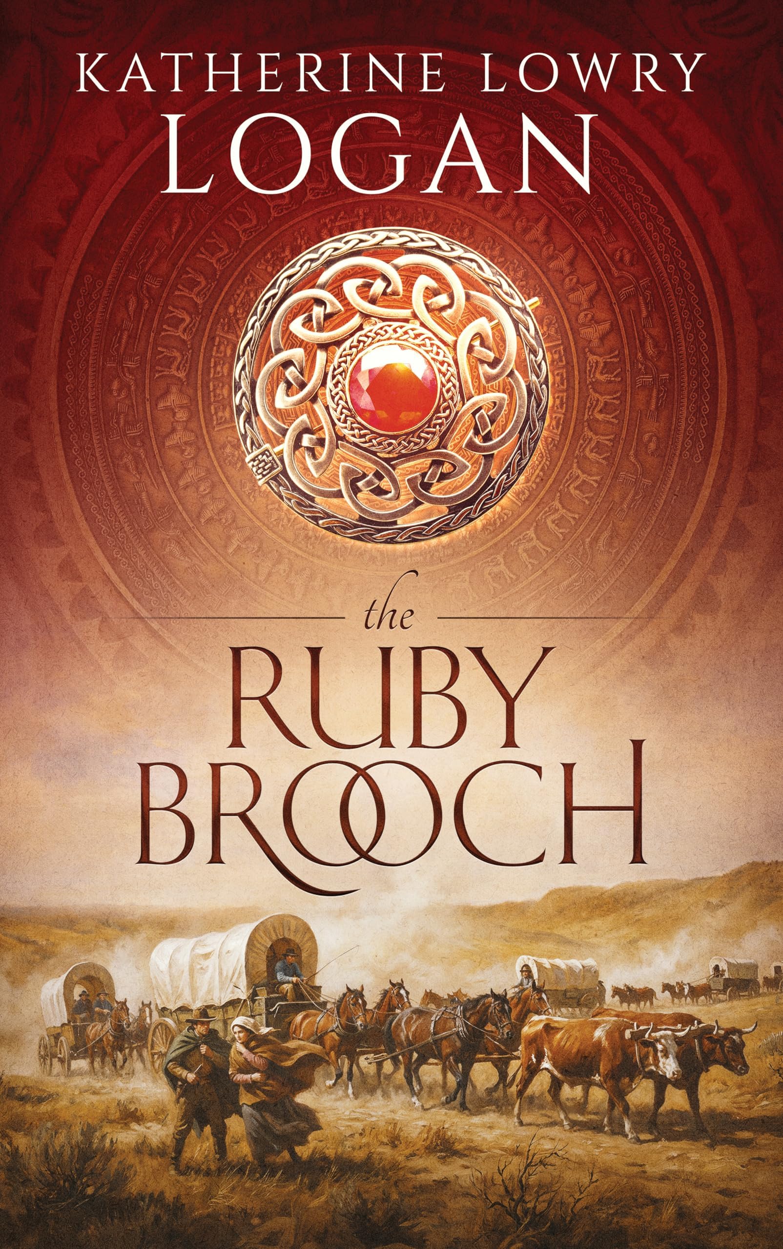 The Ruby Brooch (Time Travel Romance) (The Celtic Brooch Series Book 1)