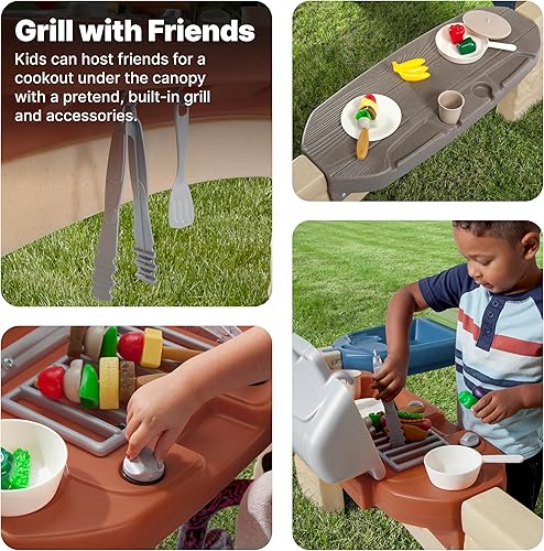 Miniatura 4 de Casa de juegos Step2 Todo Playtime Patio con dosel