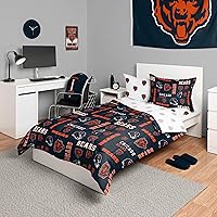 Vista 14 de FOCO Unisex-Adult NFL Team Logo Bed in a Bag Comforter, Sheets, Pillow Cases Bedding 5-Piece Set