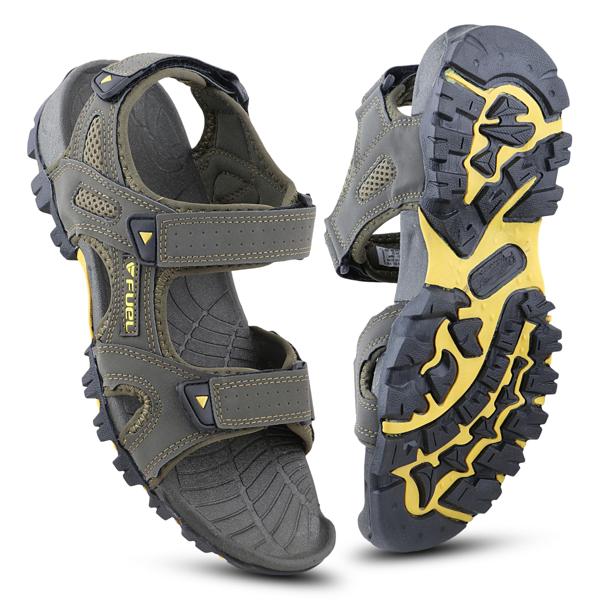 fuel Timberland Comfortable Versatile Sporty Casual Sandals for Men (Grey)-picture-48