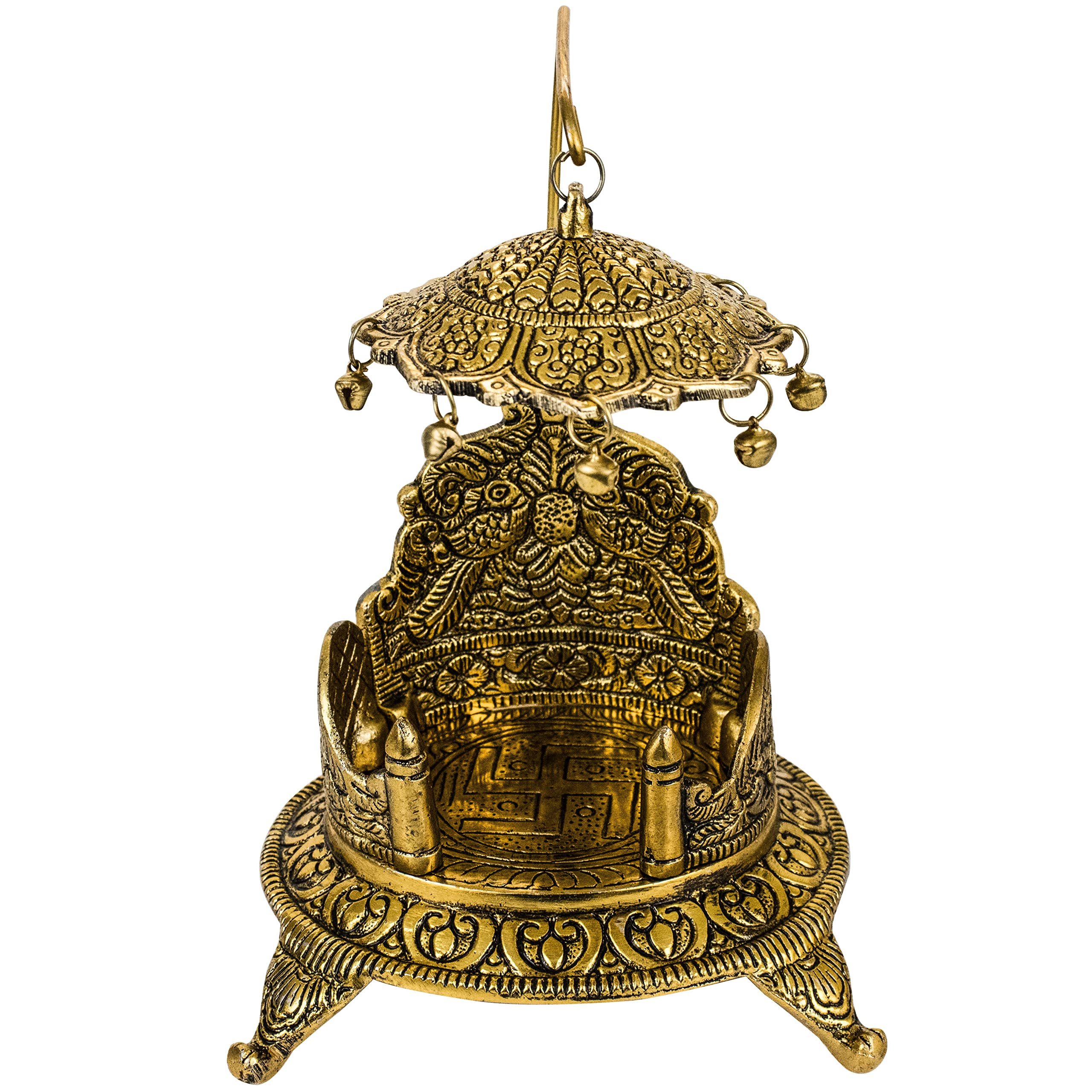 Brass Mukali Stool - Display Your Gods -5