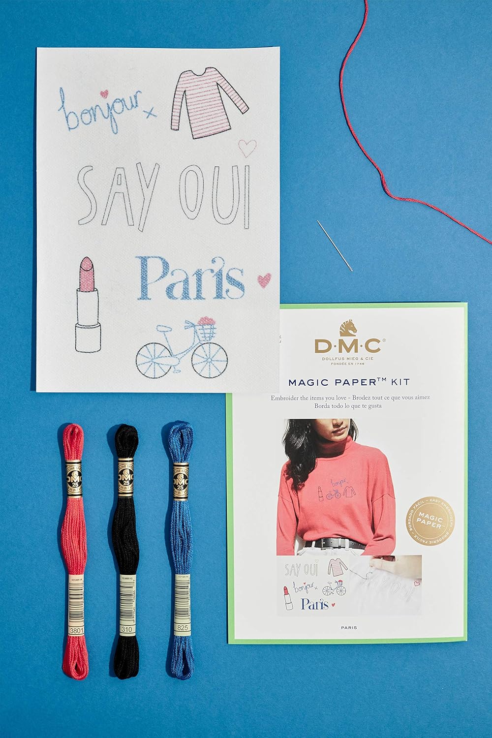 DMC Magic Paper™ Embroidery Kit