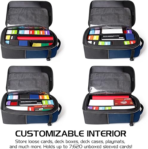 Miniatura 6 de ENHANCE MTG Mochila  Edición coleccionista TCG mochila para cajas de cubierta, tarjetas con mangas, alfombrillas de juego, accesorios MTG