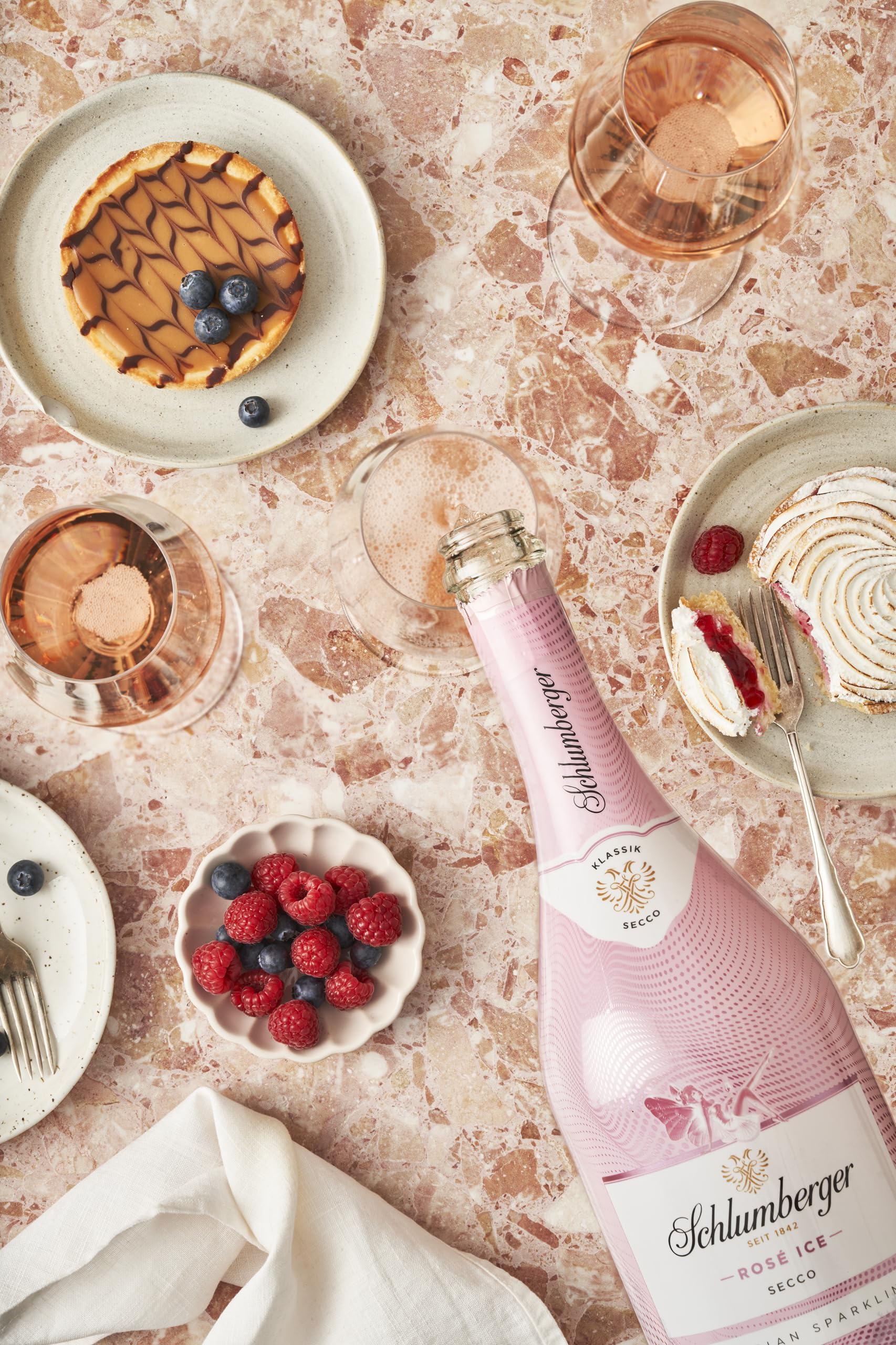 Schlumberger Rosé Ice Secco Klassik 750ml (Packung mit 6)