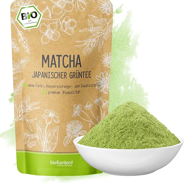 Bio Matcha Pulver 100 g – Japanischer Grüntee, 100% natürlich
