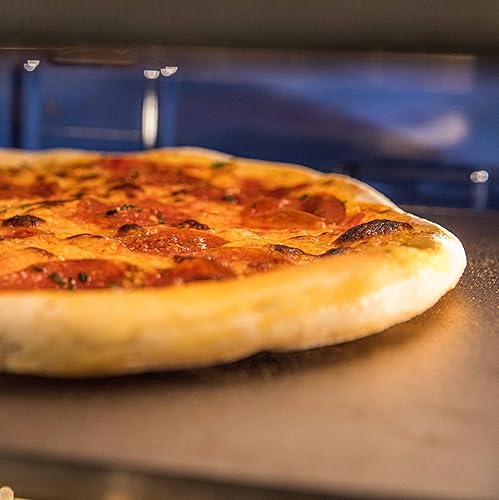 Miniatura 2 de ThermiChef Acero para pizza de 14 x 20 pulgadas (grosor de 1/4 pulgadas) – Acero de cocina multiusos para hornos y parrillas – Fabricado