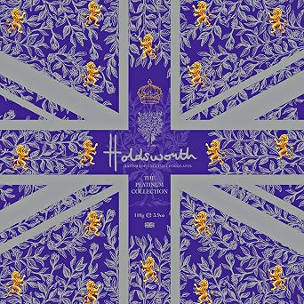 Holdsworth Chocolates Occasions Collection - The Platinum Collection Filled with Handmade Truffles and Assorted Milk, Dark and White Chocolates Perfect for gifting 110g