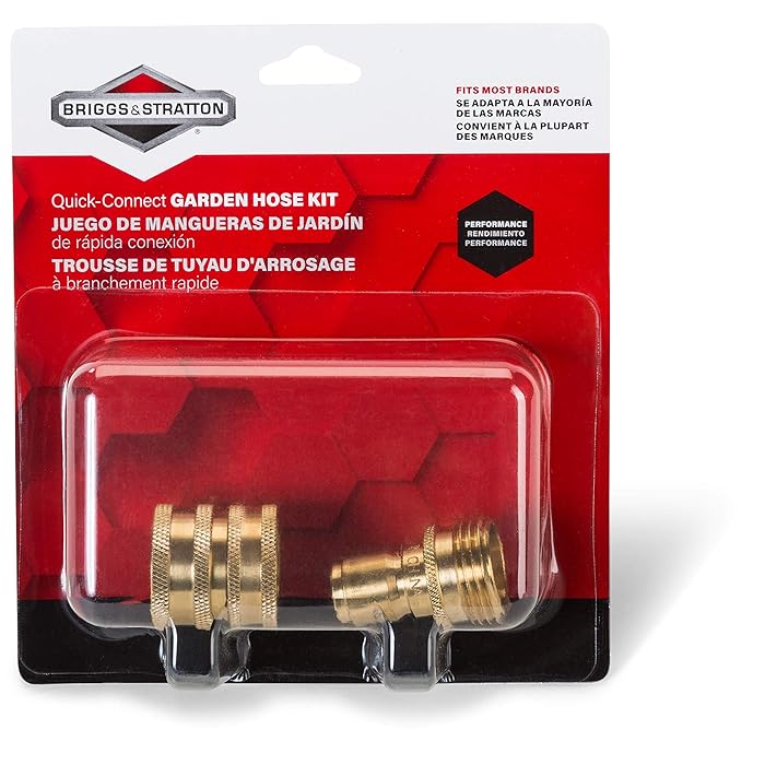 Buy Briggs & Stratton 6190 Garden Hose QuickConnect Kit with Heavy