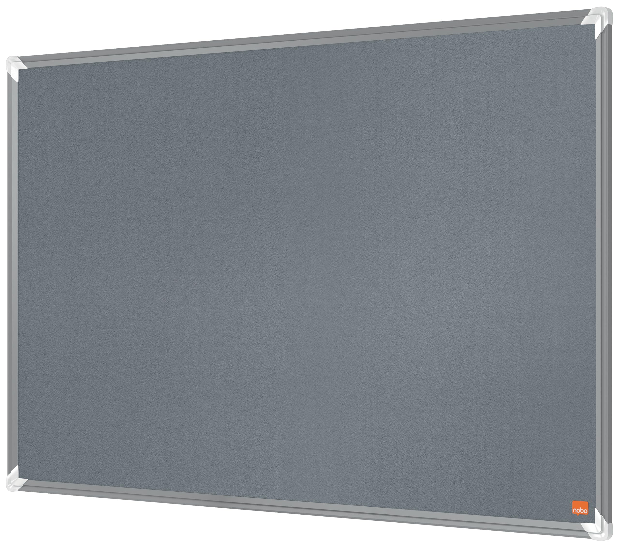 Nobo Grey Premium Plus Felt Notice Board 900X600mm