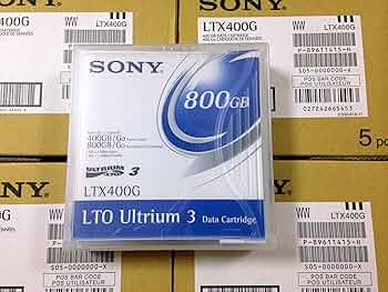 SONY LTX400G×20本set SONY LTX400G×20本set SONY LTX400G LTO ULTRIUM 3 DATA