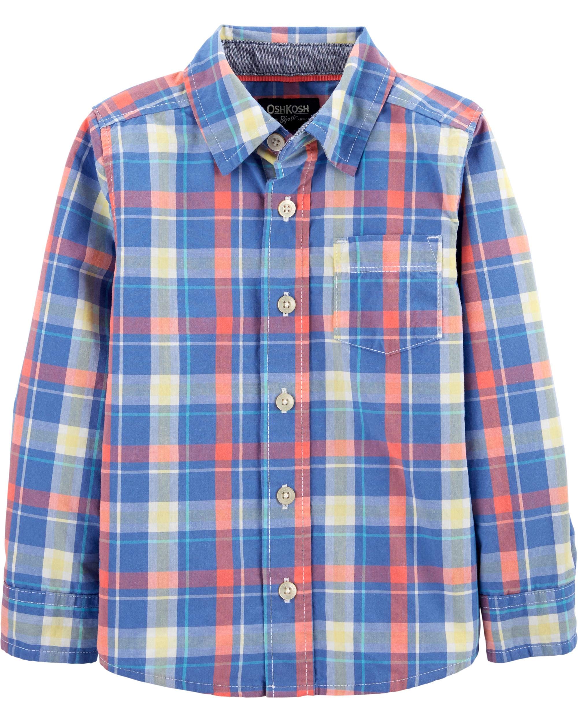 OshKosh B'GoshBoy's Button-Front Shirt Button Down Shirt