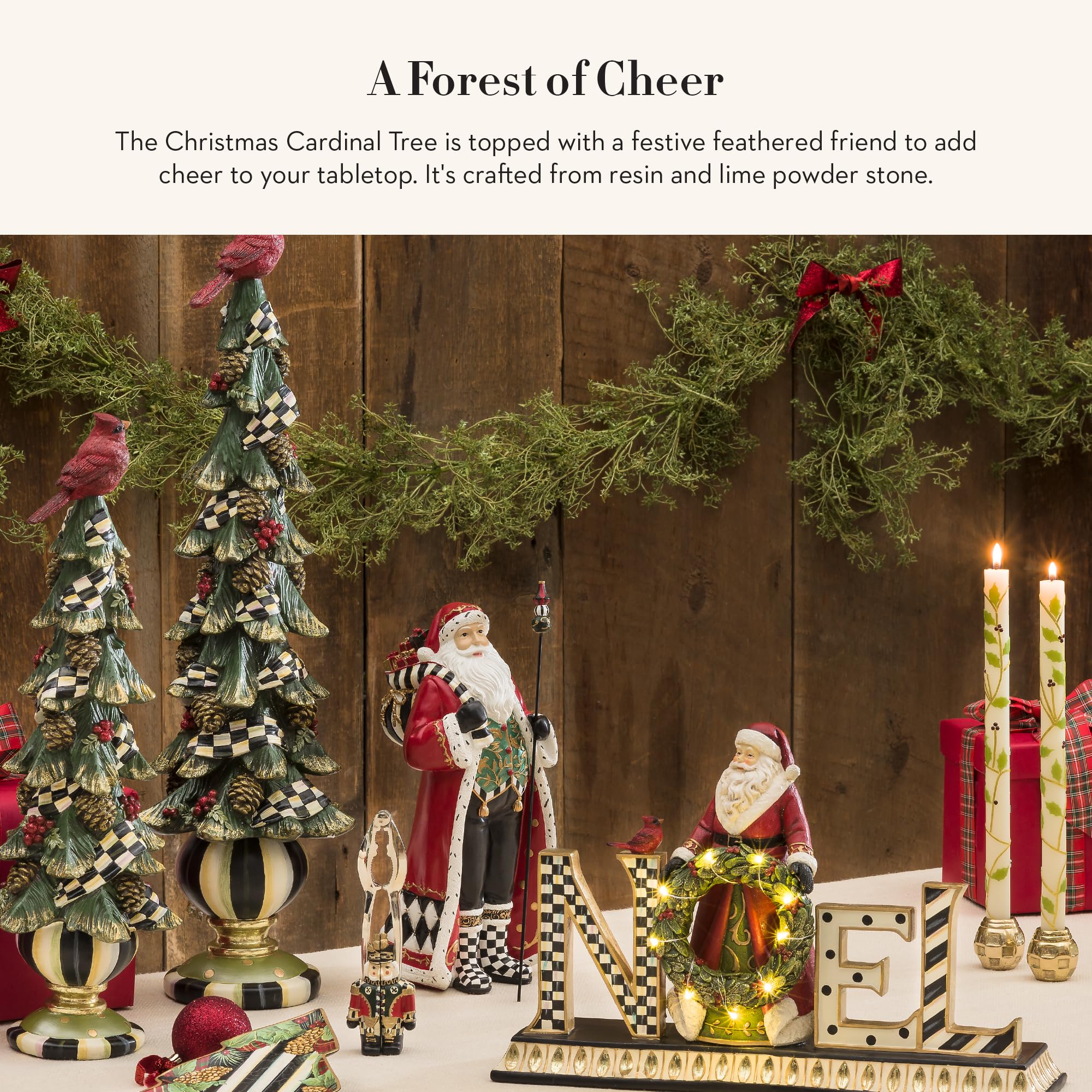 Amazon.com: MACKENZIE-CHILDS Tabletop Christmas Tree