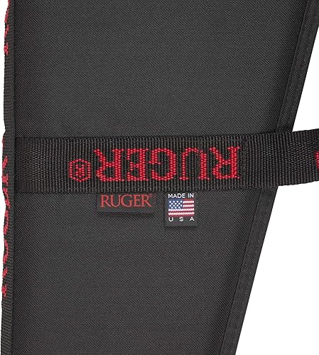 Miniatura 12 de Funda para rifle Ruger, color negro con logo Ruger en las asas, 40"