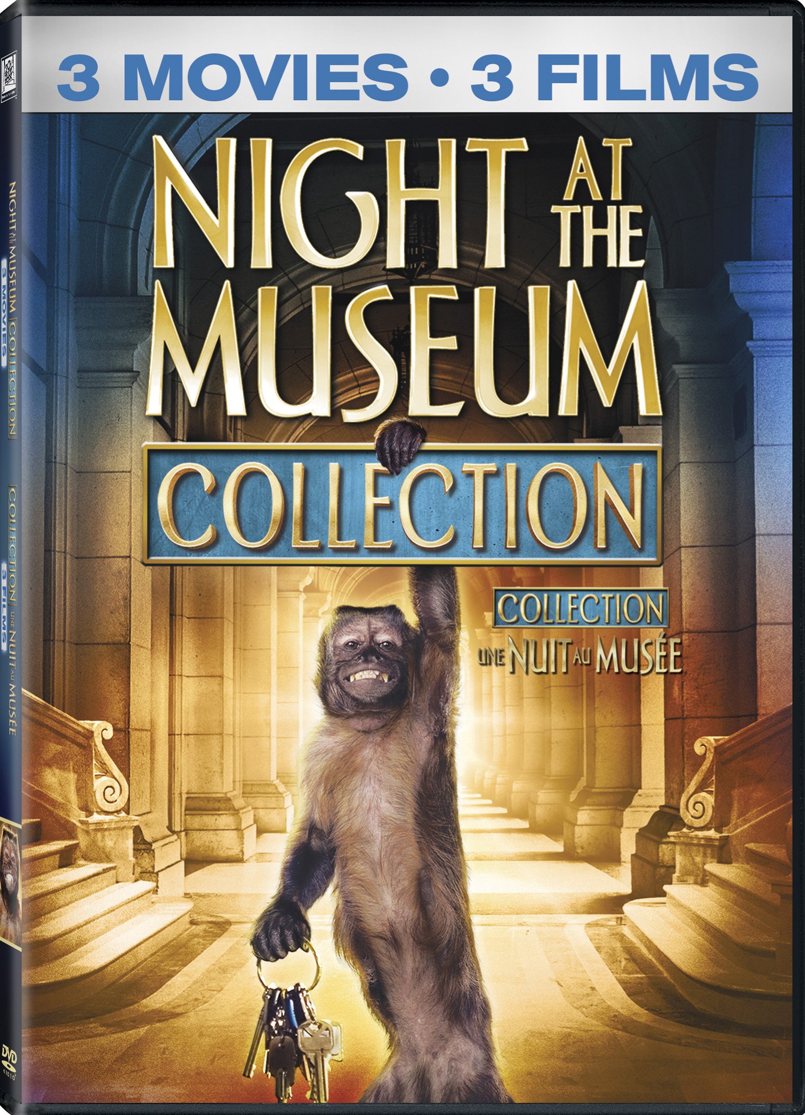 Night At The Museum/Night At The Museum: Battle Of The Smithsonian/Night At The Museum: Secret Of The Tomb (Bilingual) [DVD]