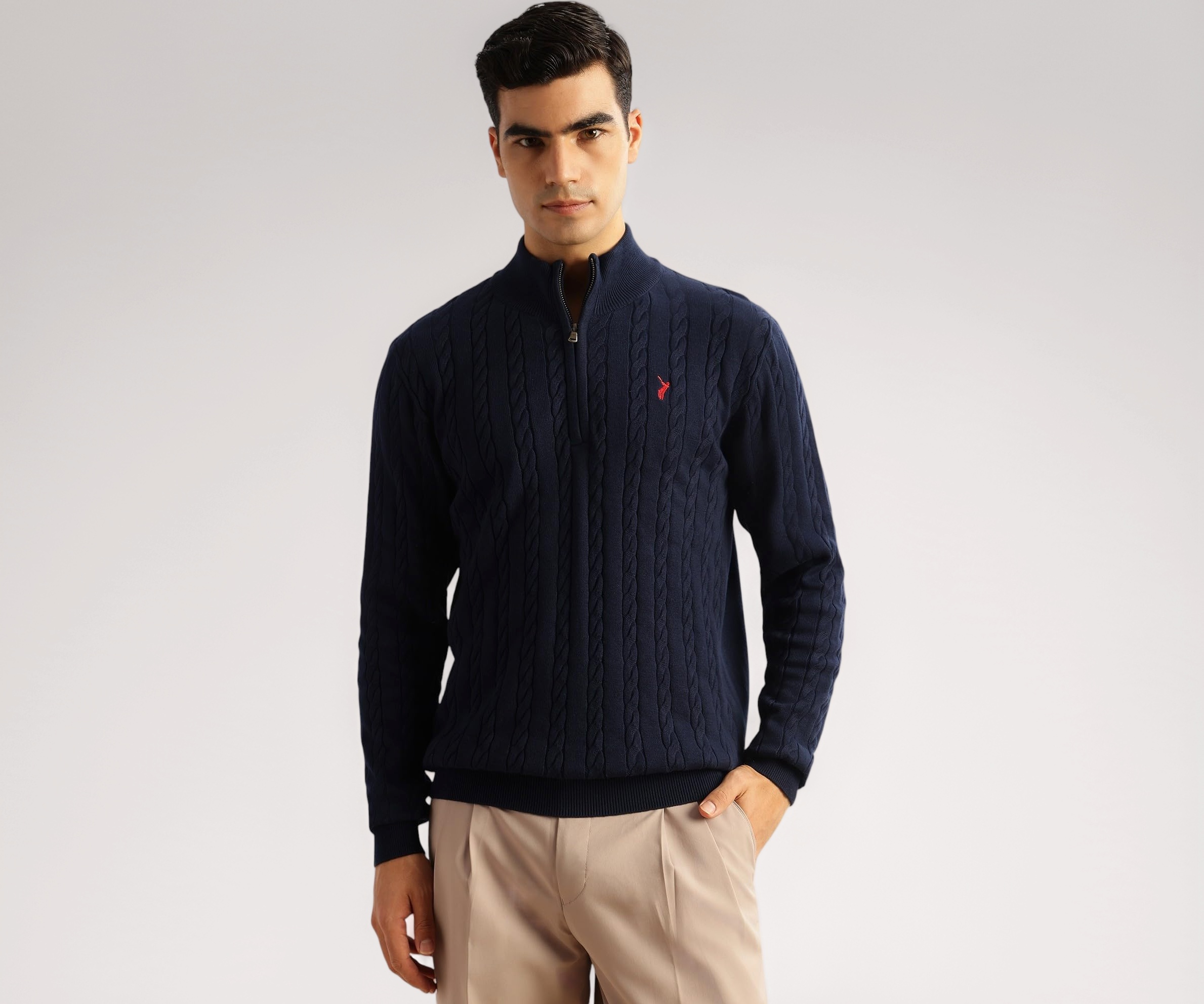 Thomas Scott Men's Regular Fit Pullover Sweater - Image 1