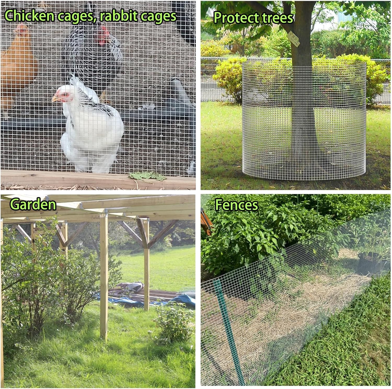 Stainless Steel 304 Welded Wire Mesh 1 2 Inch Hardware Cloth for Chicken Coop Rabbit Enclosure Animal Fence Mesh Roll (1.2m x)