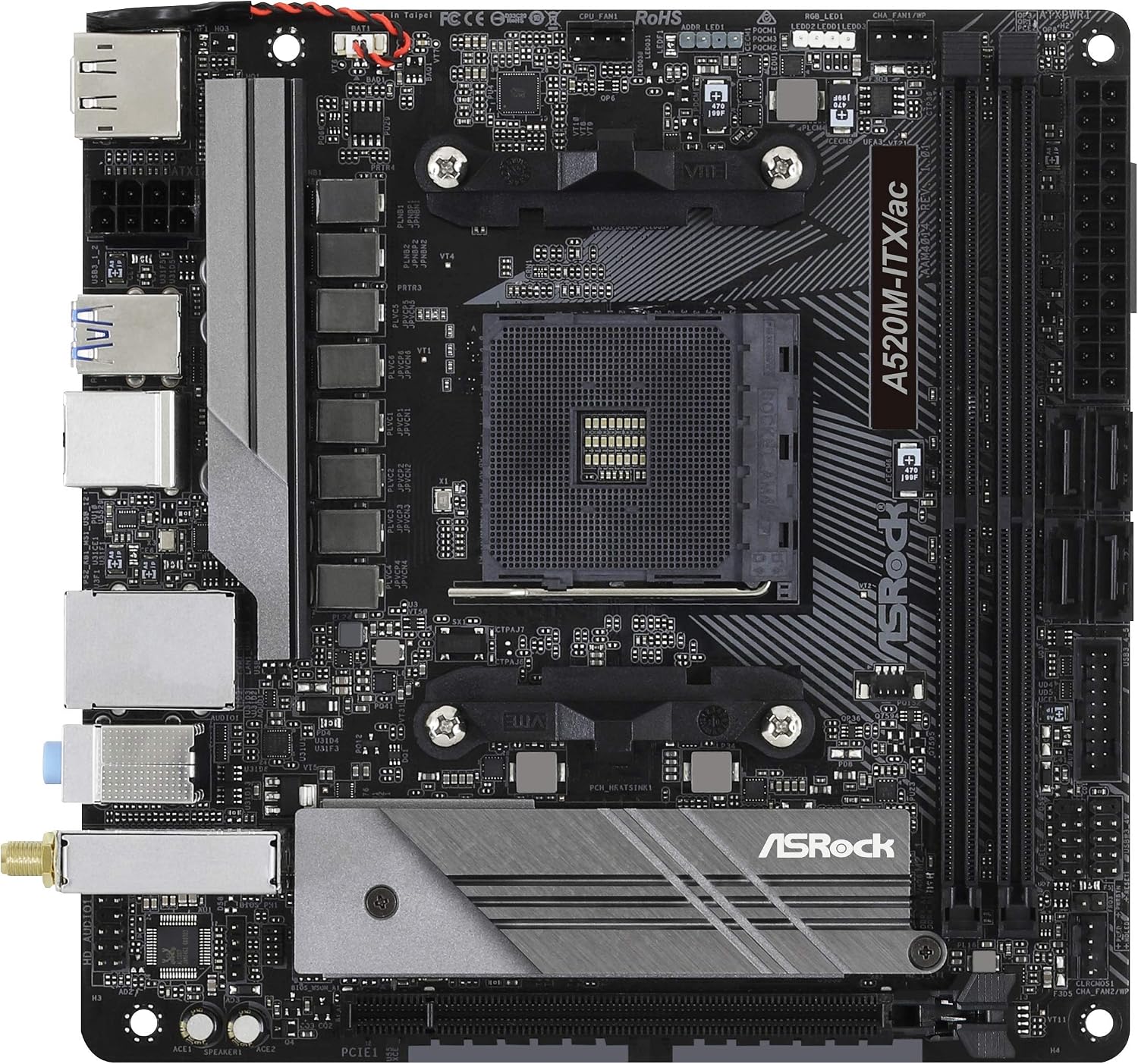 40% Off Discount ASRock A520M-ITX/AC Supports 3rd Gen AMD AM4 Ryzen™ / Future AMD Ryzen™ Processors (3000 and 4000 Series Processors) Motherboard Flash Deals - 40% OFF ASRock A520M-ITX/AC Supports 3rd Gen AMD AM4 Ryzen™ / Future AMD Ryzen™ Processors (3000 and 4000 Series Processors) Motherboard