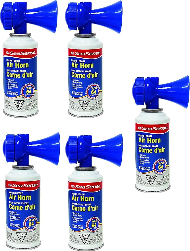 SeaSense Air Horn (5Pack) Sports & Outdoors