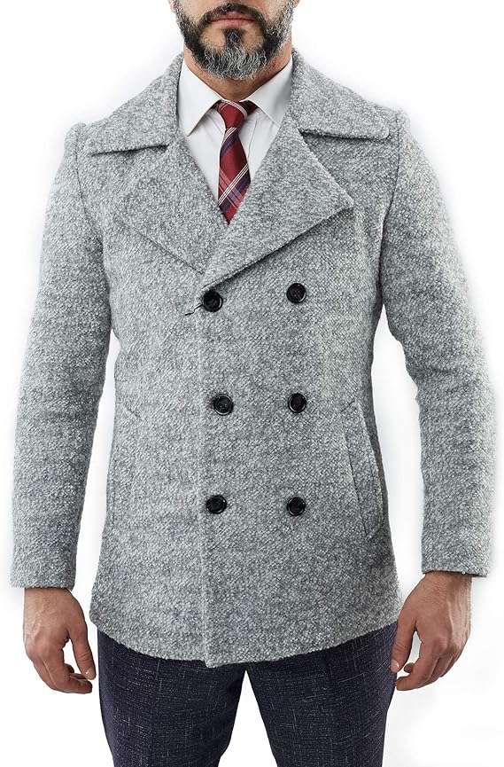 pea coat grey