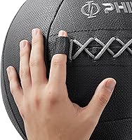 Vista 2 de Philosophy Gym Bola medicinal con peso de carcasa suave con agarre antideslizante