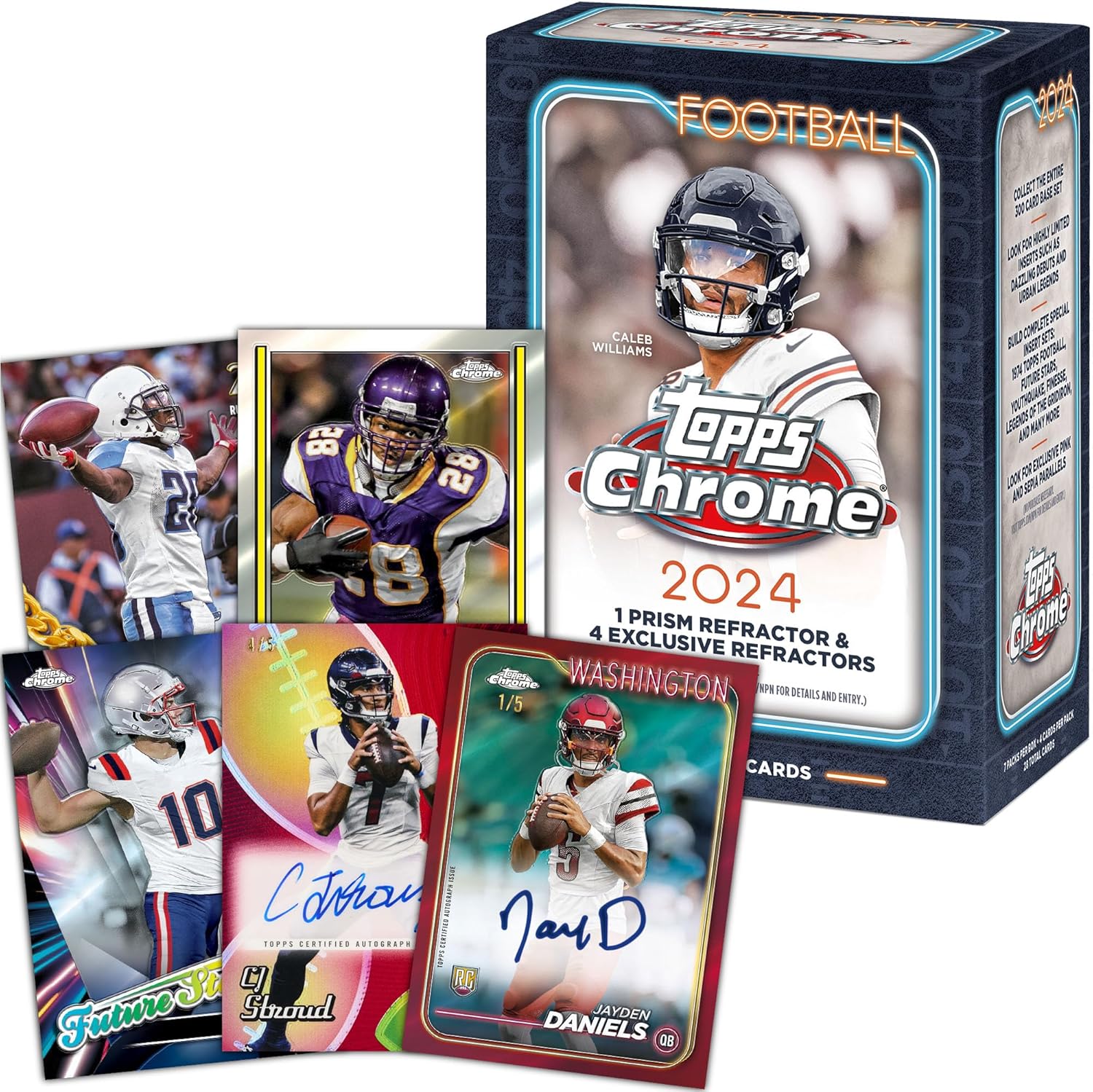 2024 Topps Chrome Football Value Box