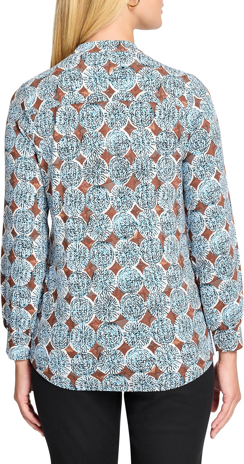 NIC+Zoe Womens Sand Dollar Top - Image 3