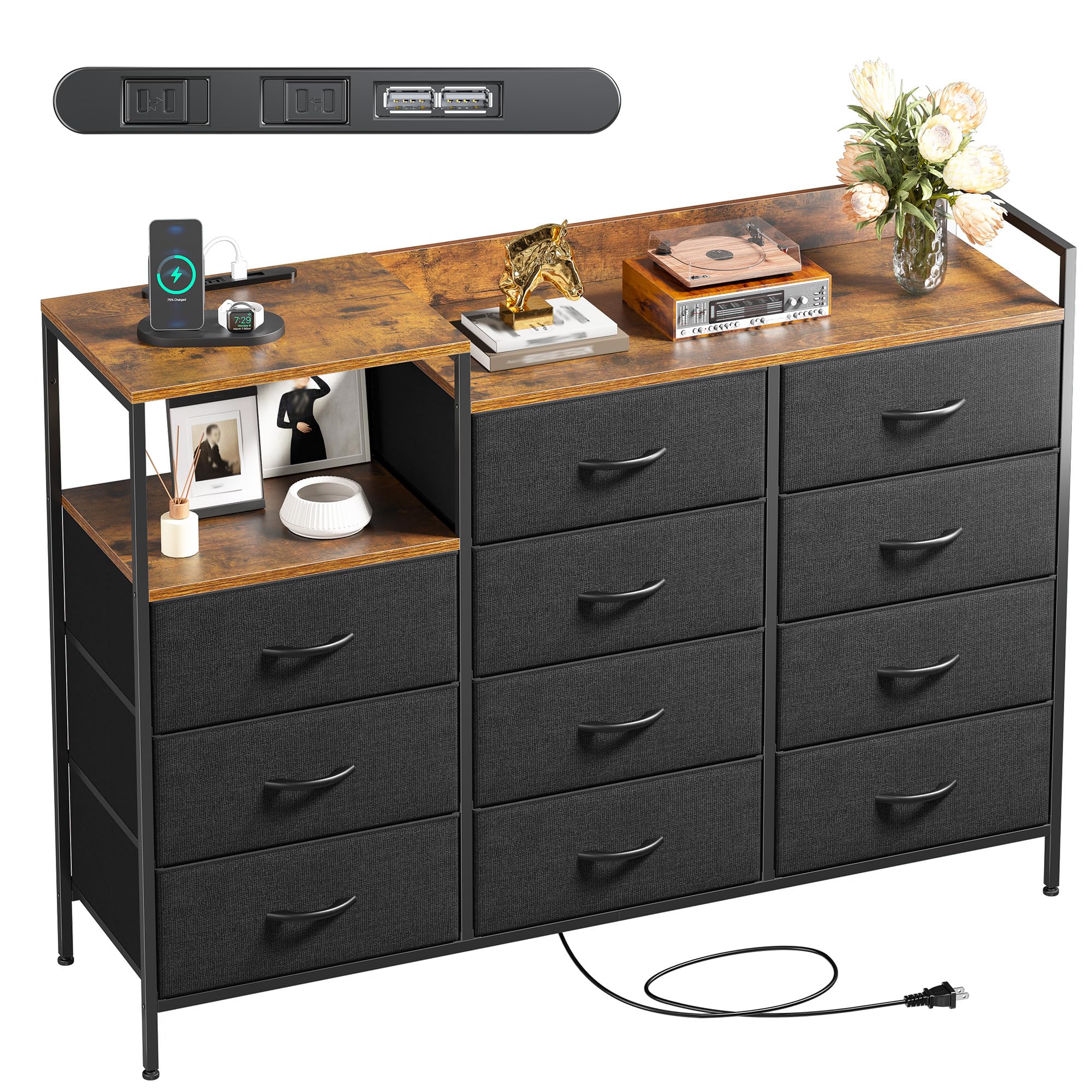 （本金）和風木製タンス ダークブラウン 6引き出し 本金）和風木製タンス ダークブラウン 6引き出し 和モダン チェスト