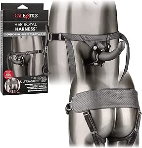 Her Royal Harness The Royal Sensual Set Adjustable Harness with Silicone Sensual G-Probe main image 1