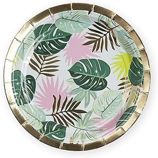 Cakewalk (Party) 6481 Monstera Appetizer Disposable Plates