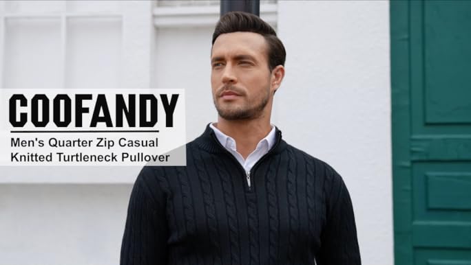 ★sale★Men's MockNeck 4G02 CBOT ☆sale☆Men's MockNeck 4G02 CBOT Cable-knit Mockneck Sweater