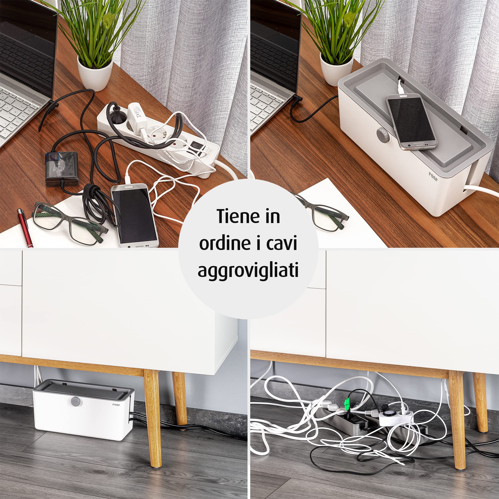 reer CableGuard | Box per cavi a prova di bambino