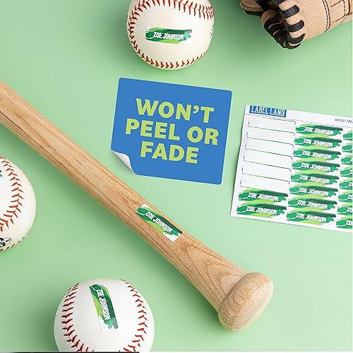 Miniatura 5 de Mini etiquetas adhesivas de 1.5 x 0.4 pulgadas, paquete de 99 etiquetas adhesivas con nombre personalizadas, etiquetas impermeables para botellas,