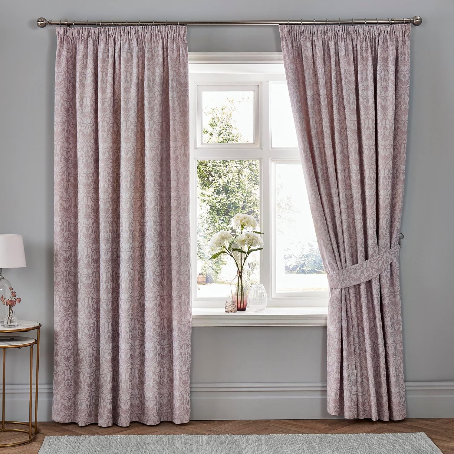 Dreams & Drapes Lavender Purple Pencil Pleat Curtains 66 x 72 (168 x