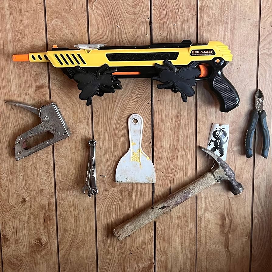 Amazon.com : BUG-A-SALT Wall Rack - Blaster not Included