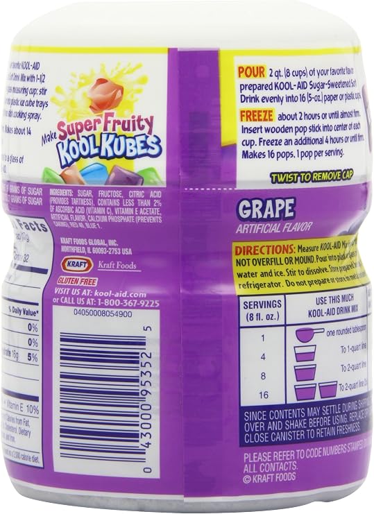 Koolaid Grape 538 g (Pack of 6)