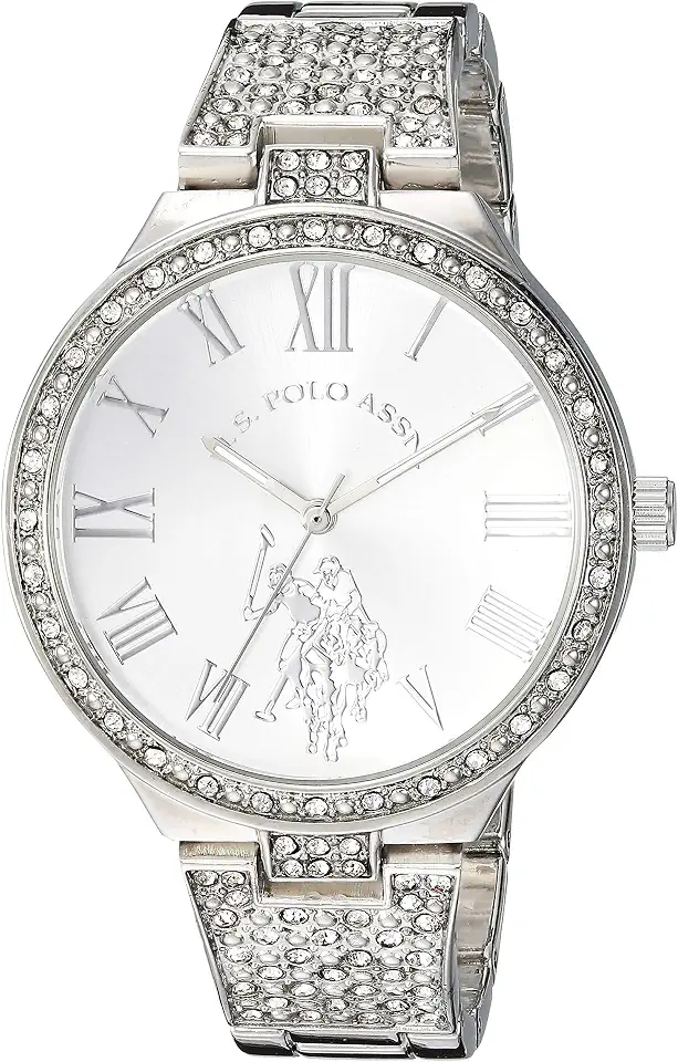 ACCUTIME Womens Quartz Analog Display Stainless